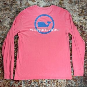 Salmon vineyard vines tee
